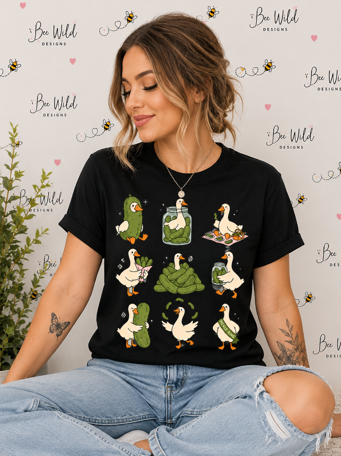 Pickle Goose Graphic Tee