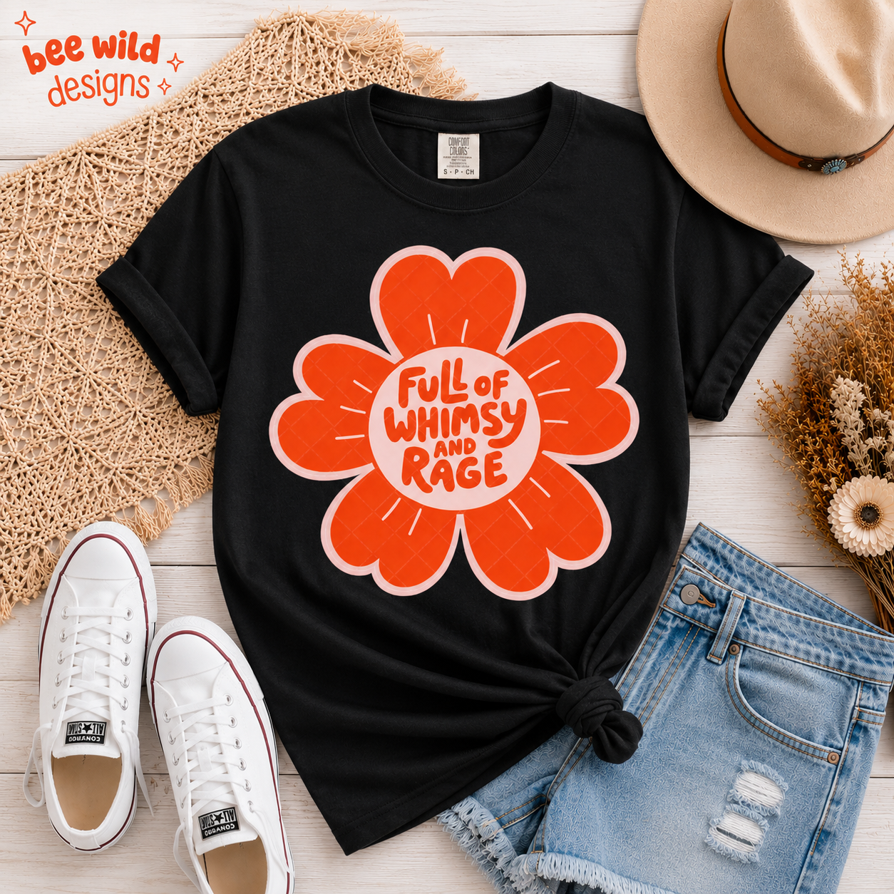 Whimsy and Rage Graphic Tee