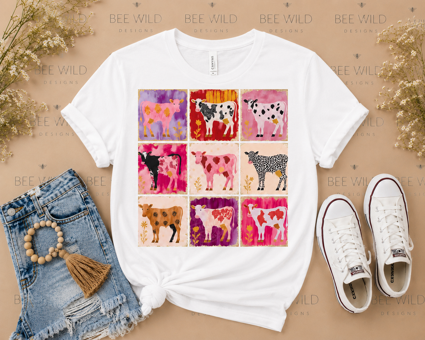 Cow Graphic Tee