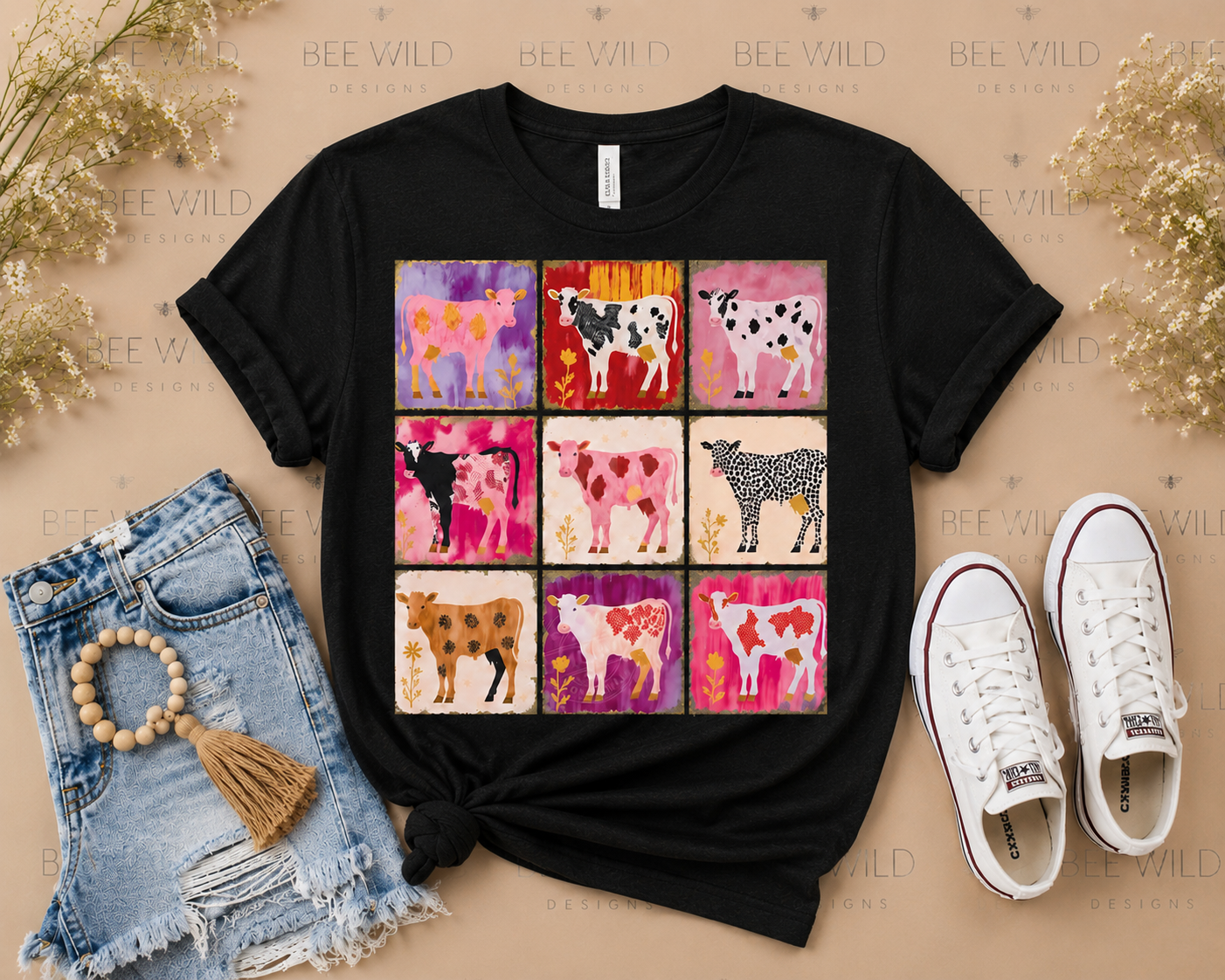 Cow Graphic Tee