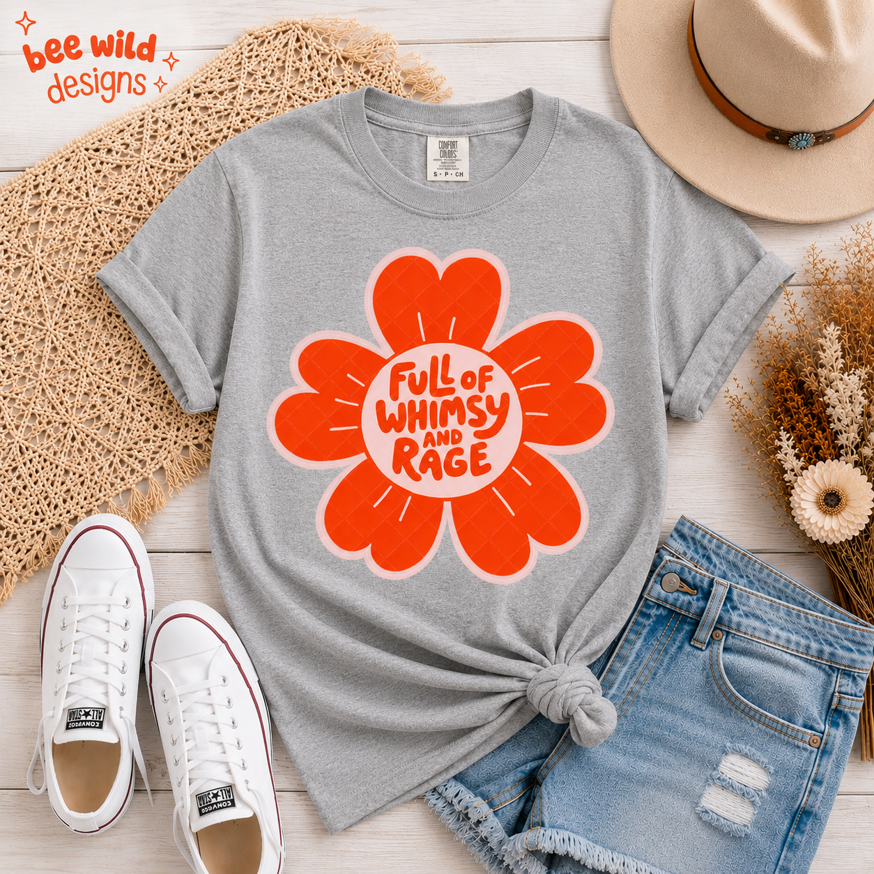Whimsy and Rage Graphic Tee