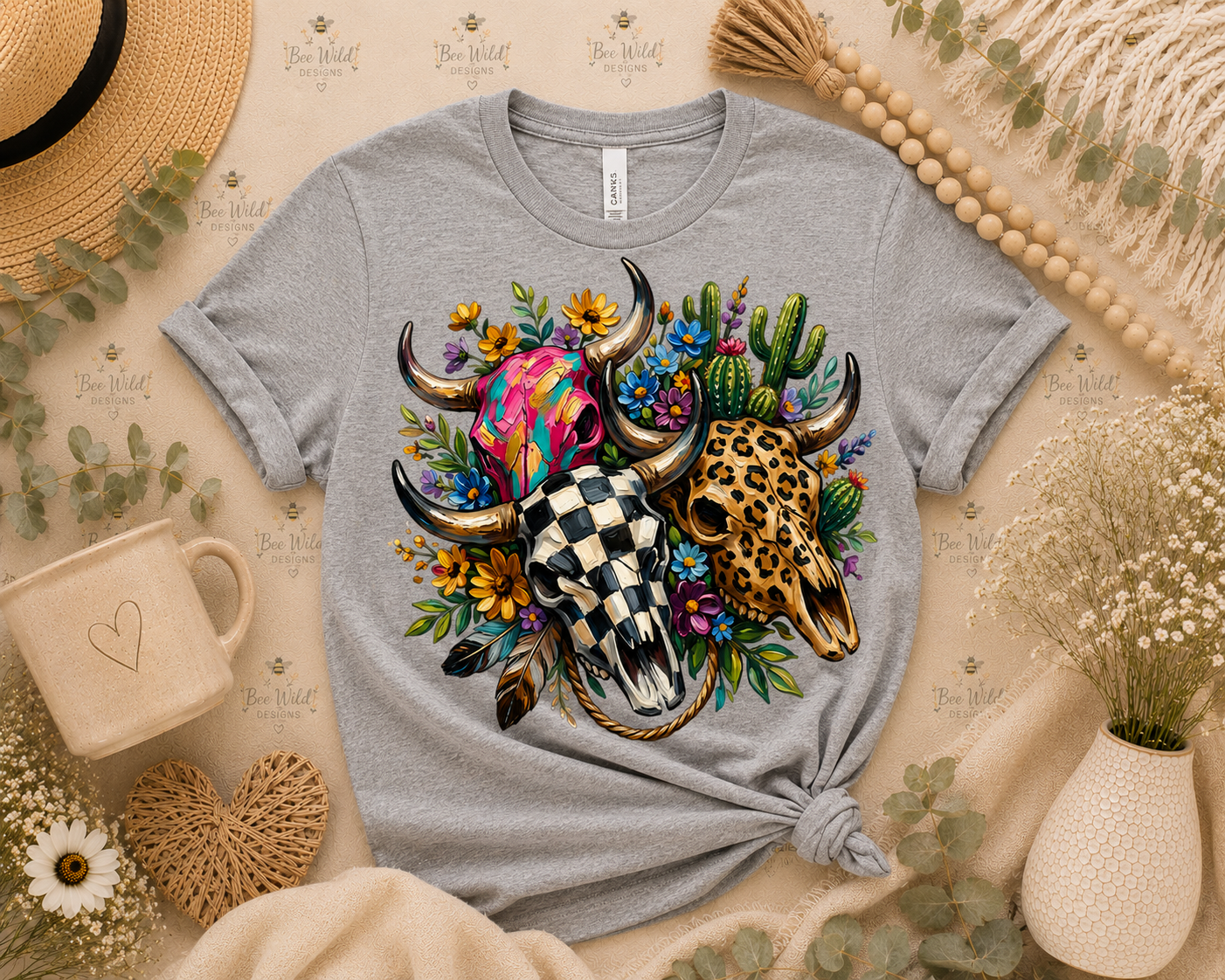 Boho Skull