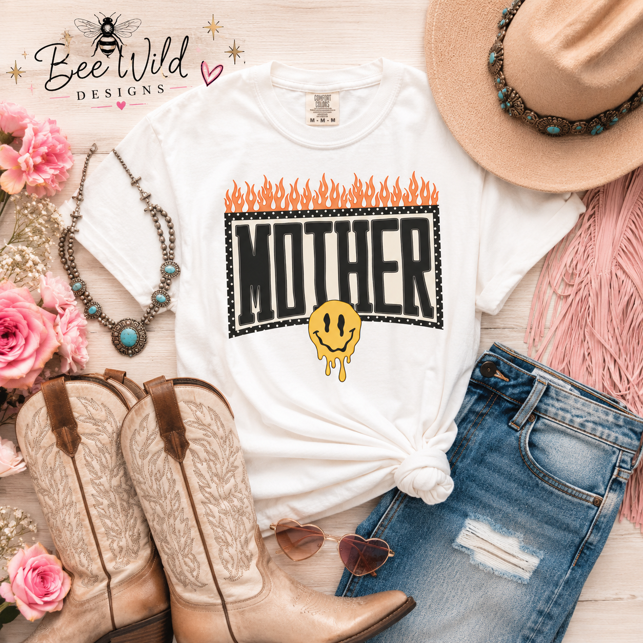 Mother Flame Graphic Tee
