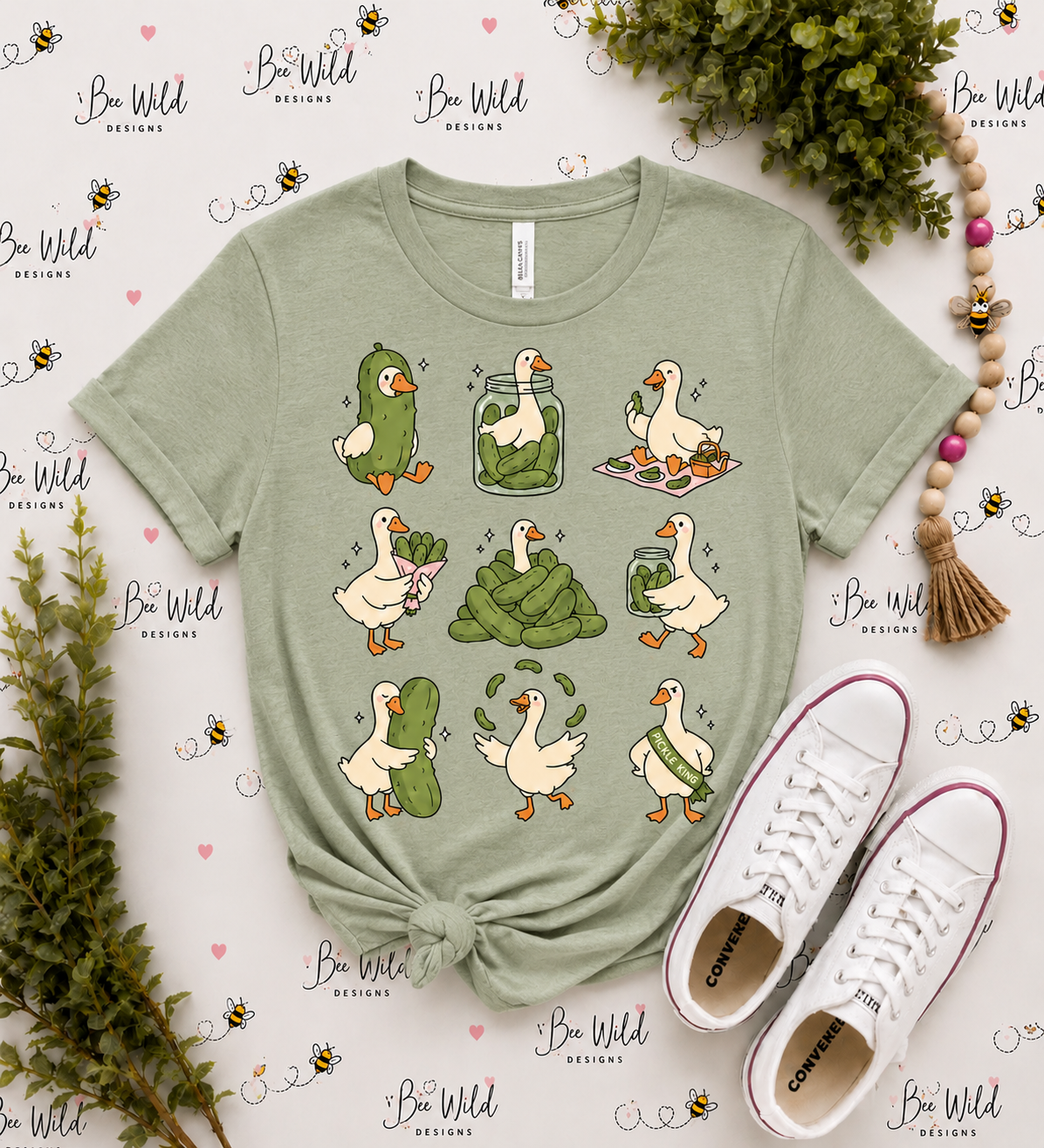 Pickle Goose Graphic Tee