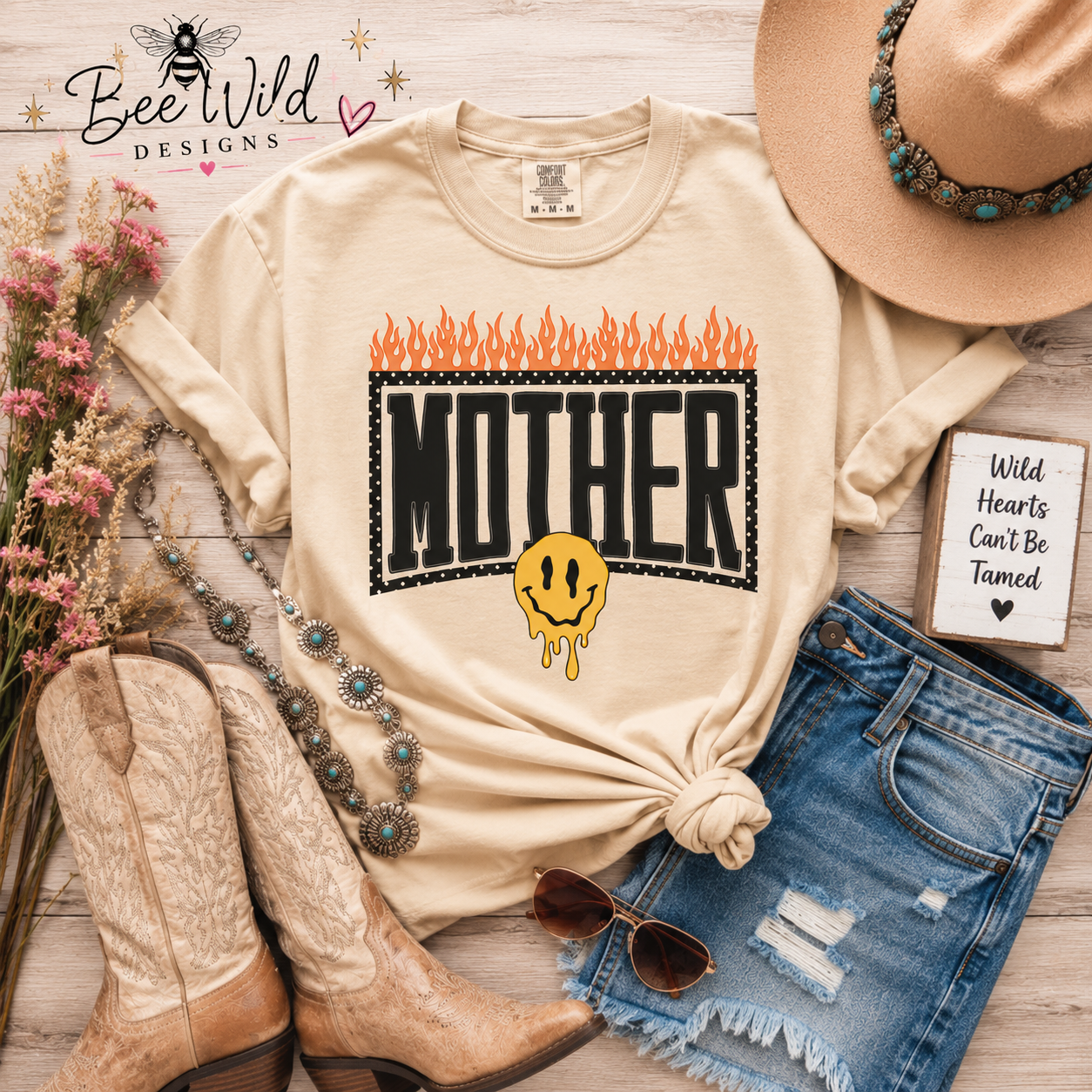 Mother Flame Graphic Tee