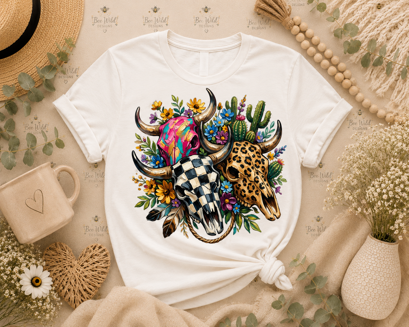 Boho Skull