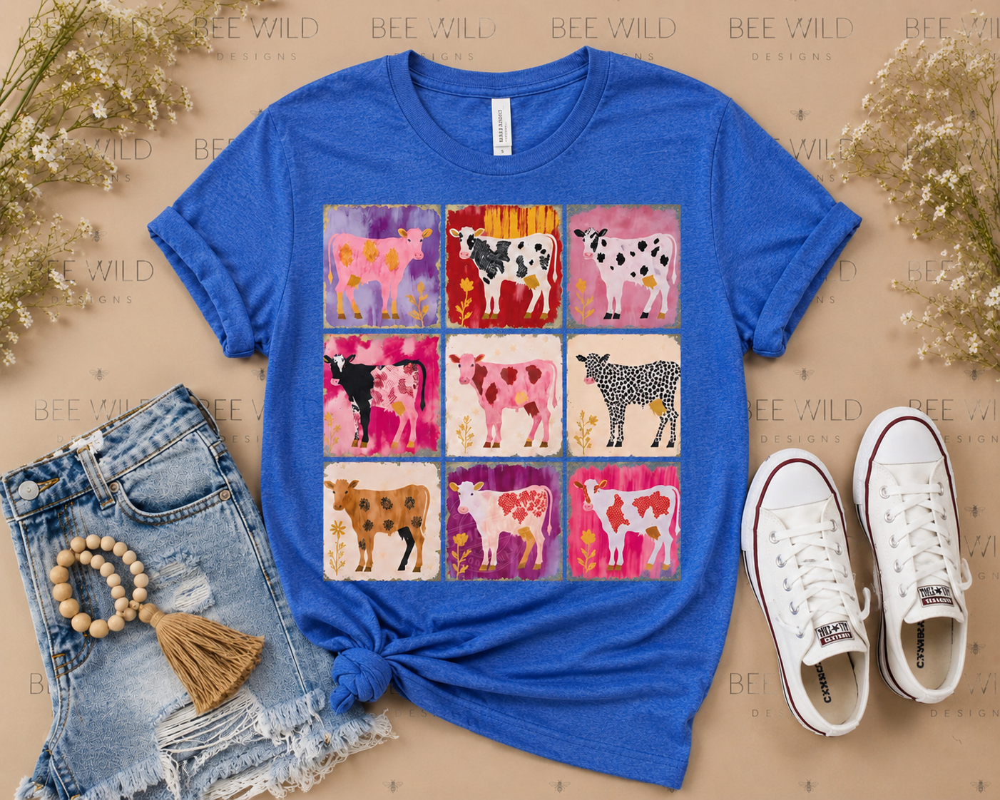 Cow Graphic Tee