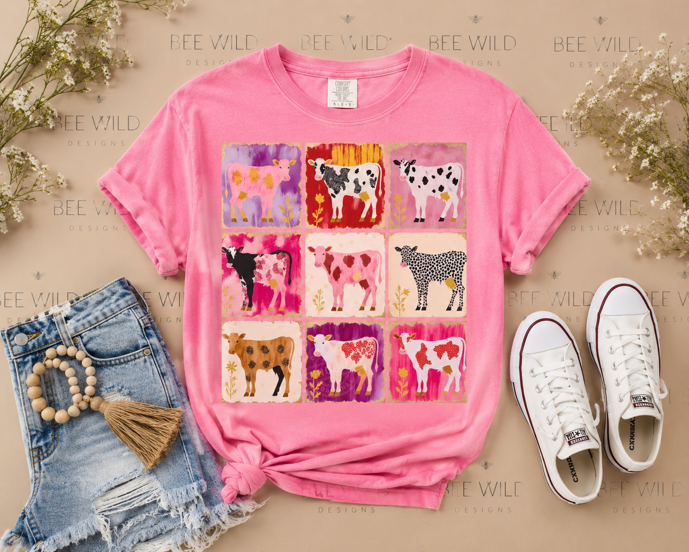 Cow Graphic Tee