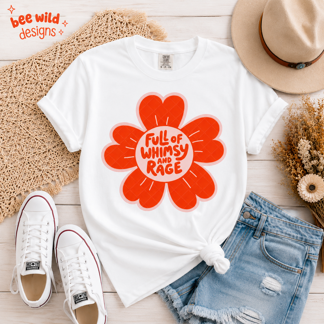 Whimsy and Rage Graphic Tee
