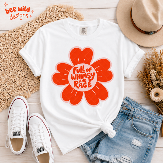 Whimsy and Rage Graphic Tee