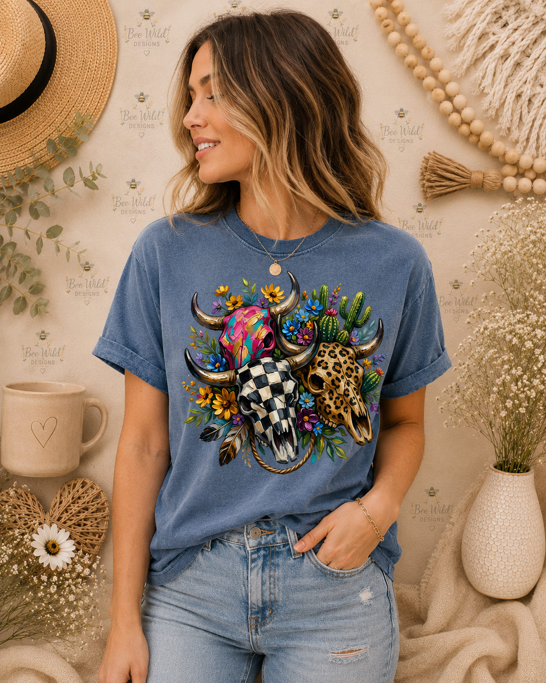 Boho Skull