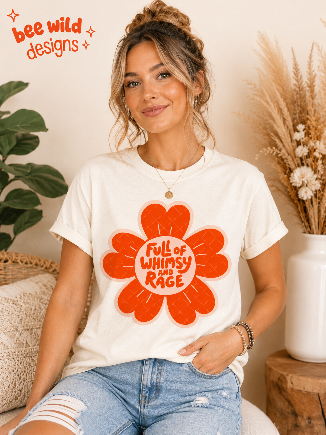 Whimsy and Rage Graphic Tee