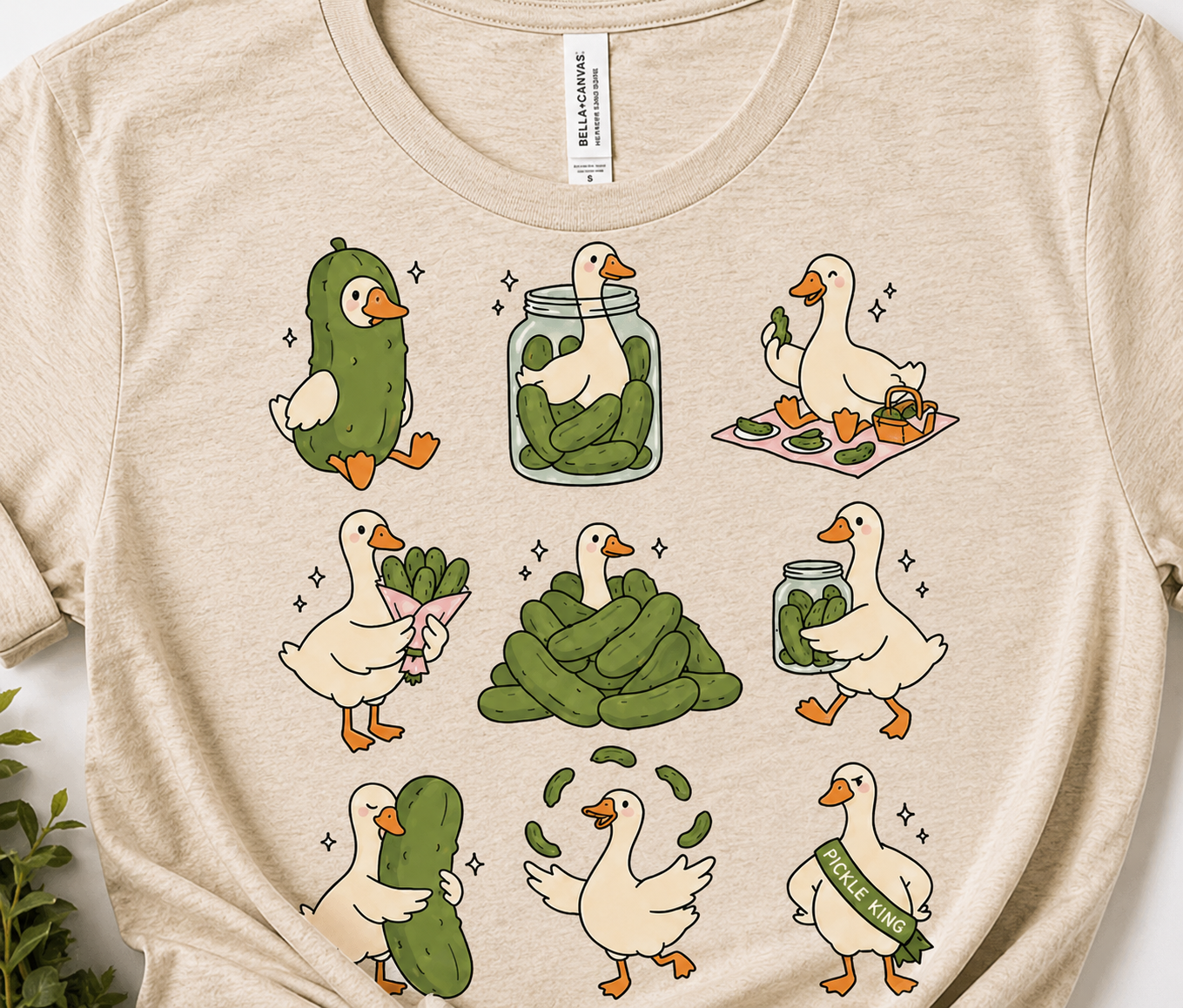 Pickle Goose Graphic Tee