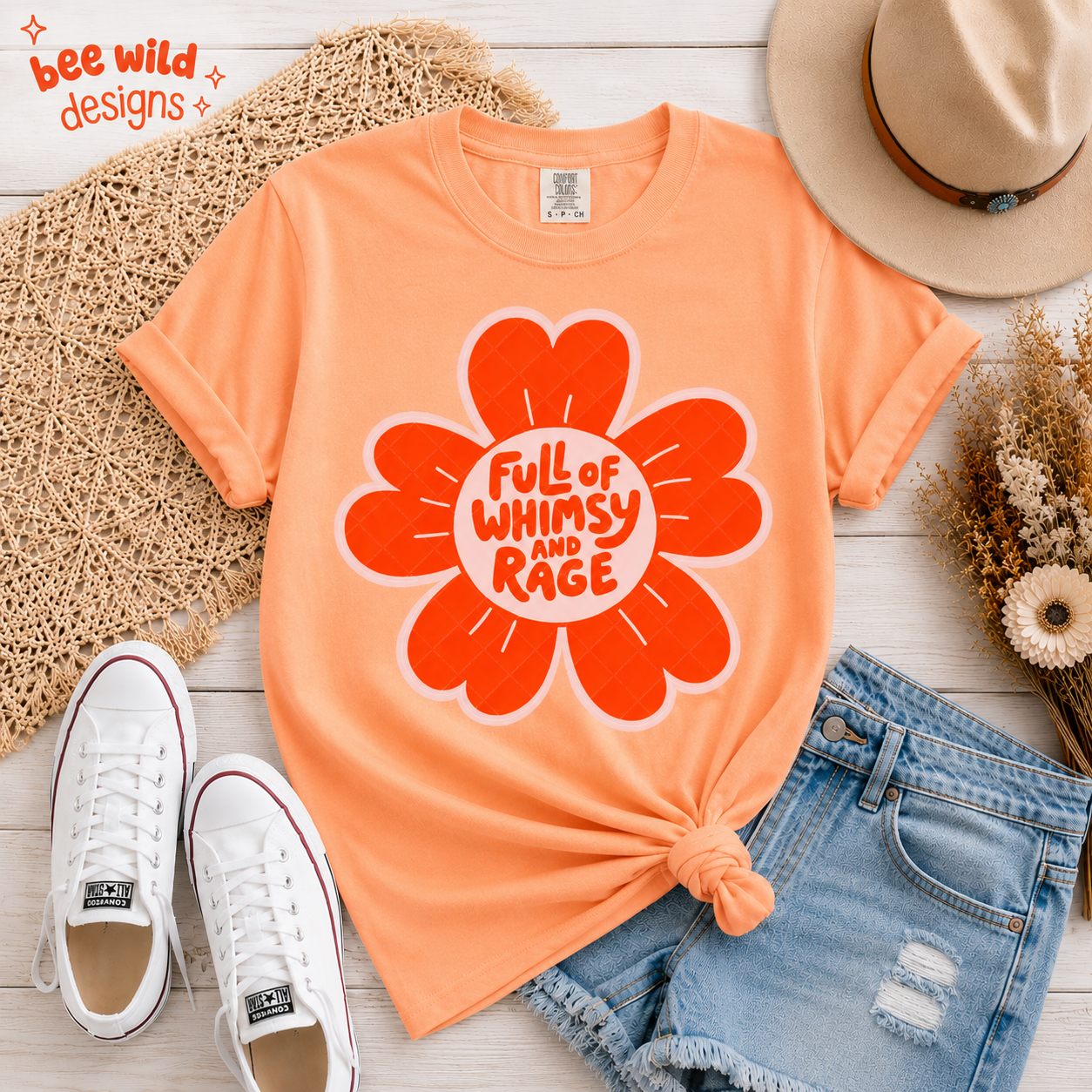 Whimsy and Rage Graphic Tee